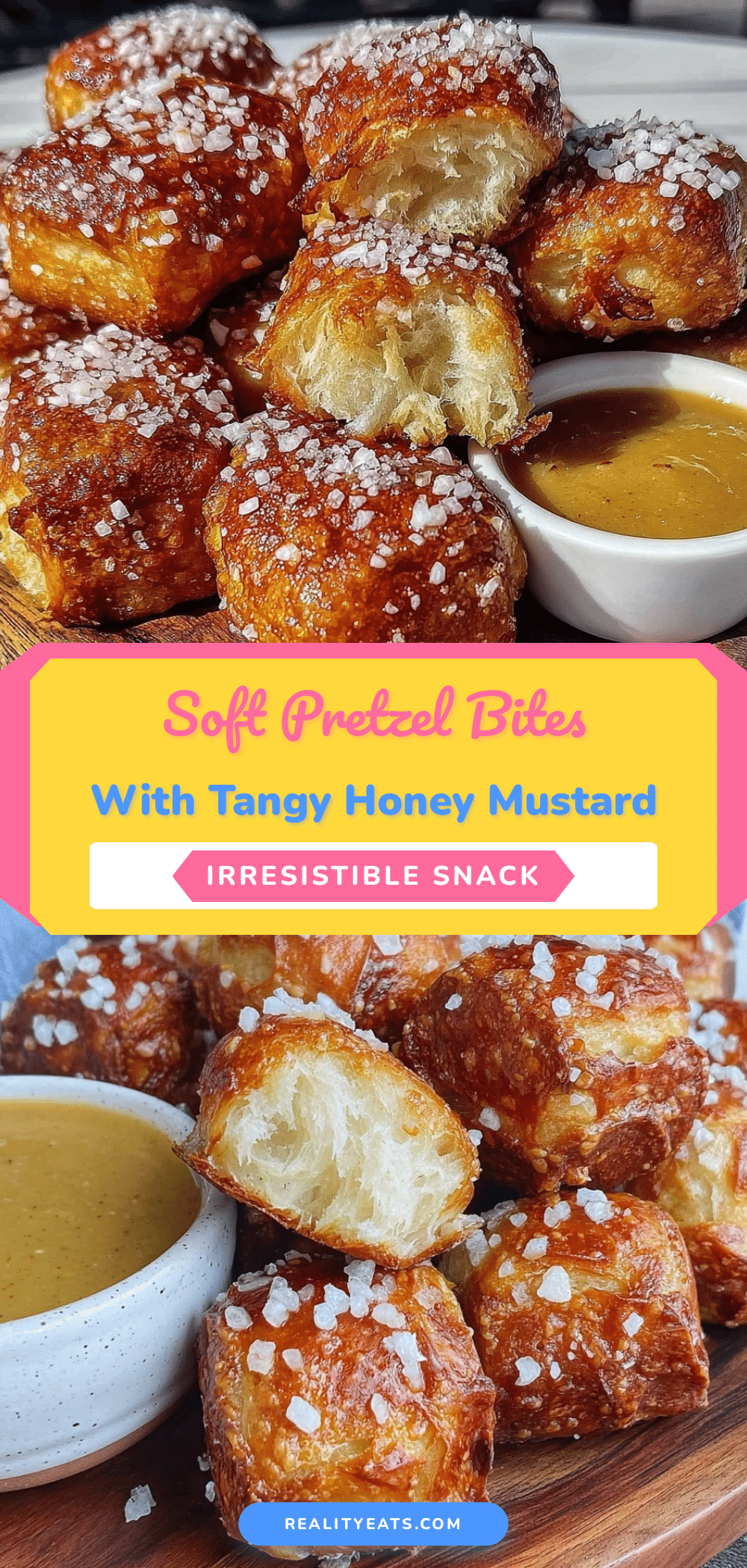 homemade soft pretzel bites recipe