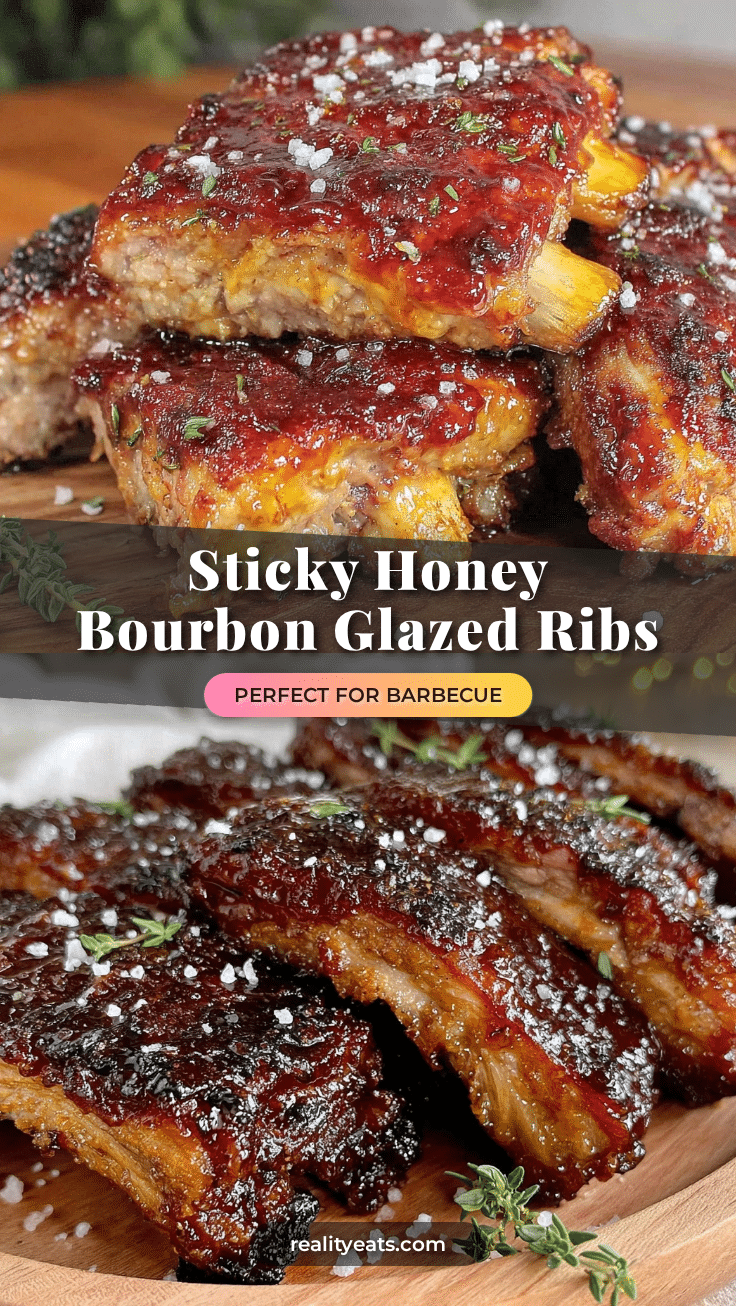 honey bourbon glazed ribs recipe