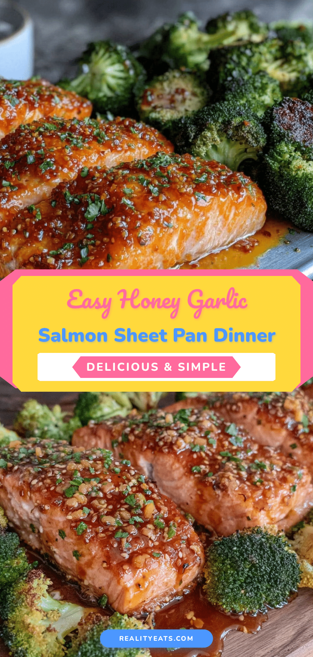 honey garlic salmon recipe