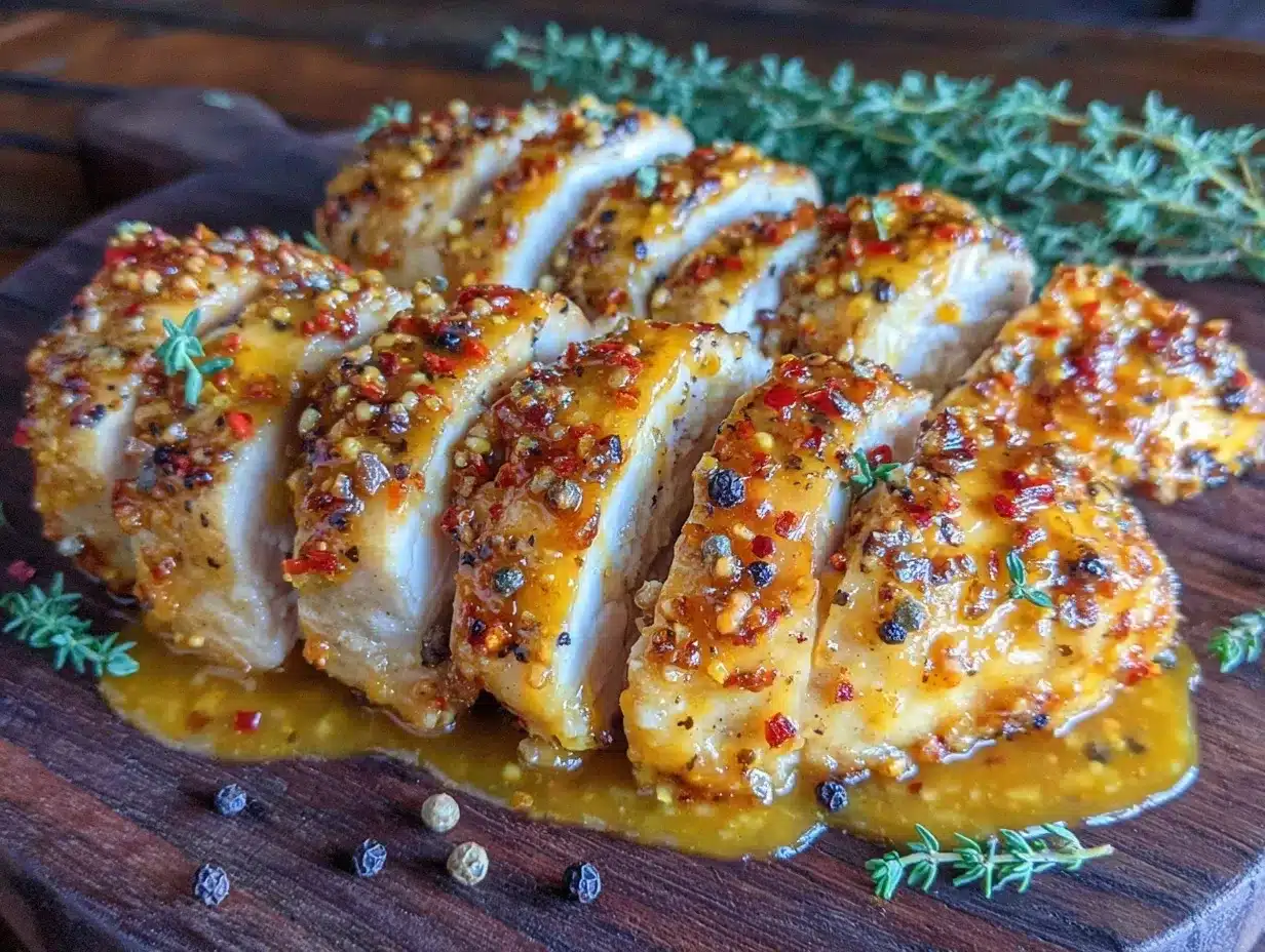 honey mustard chicken breasts preparation steps