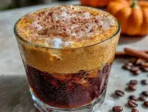 iced pumpkin brown sugar oat milk shaken espresso - featured image