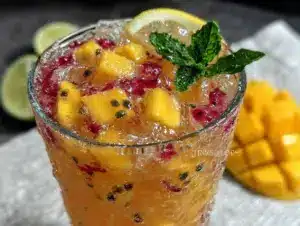 Mango Dragonfruit Lemonade Refresher - featured image