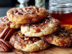 maple pecan snickerdoodles - featured image