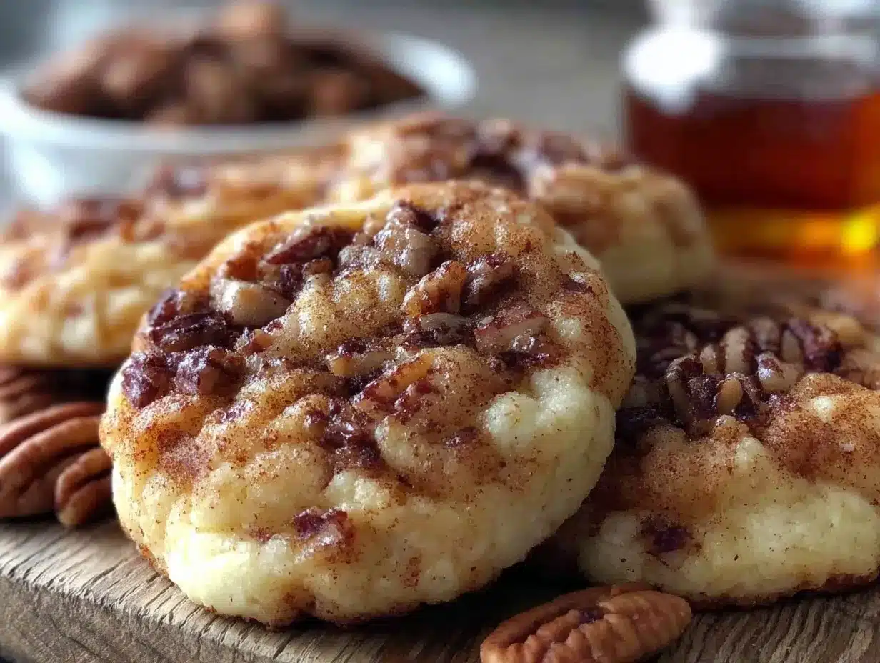 maple pecan snickerdoodles preparation steps