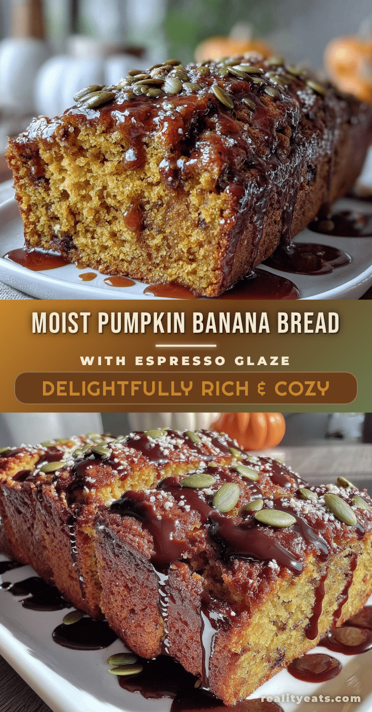 moist pumpkin banana bread recipe