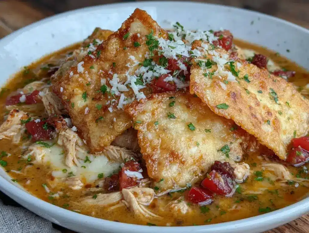one-pot chicken tortilla soup - featured image