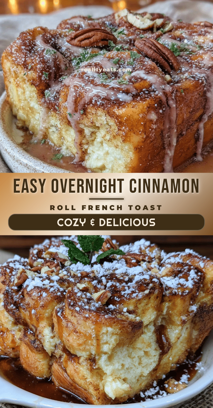overnight cinnamon roll french toast casserole recipe