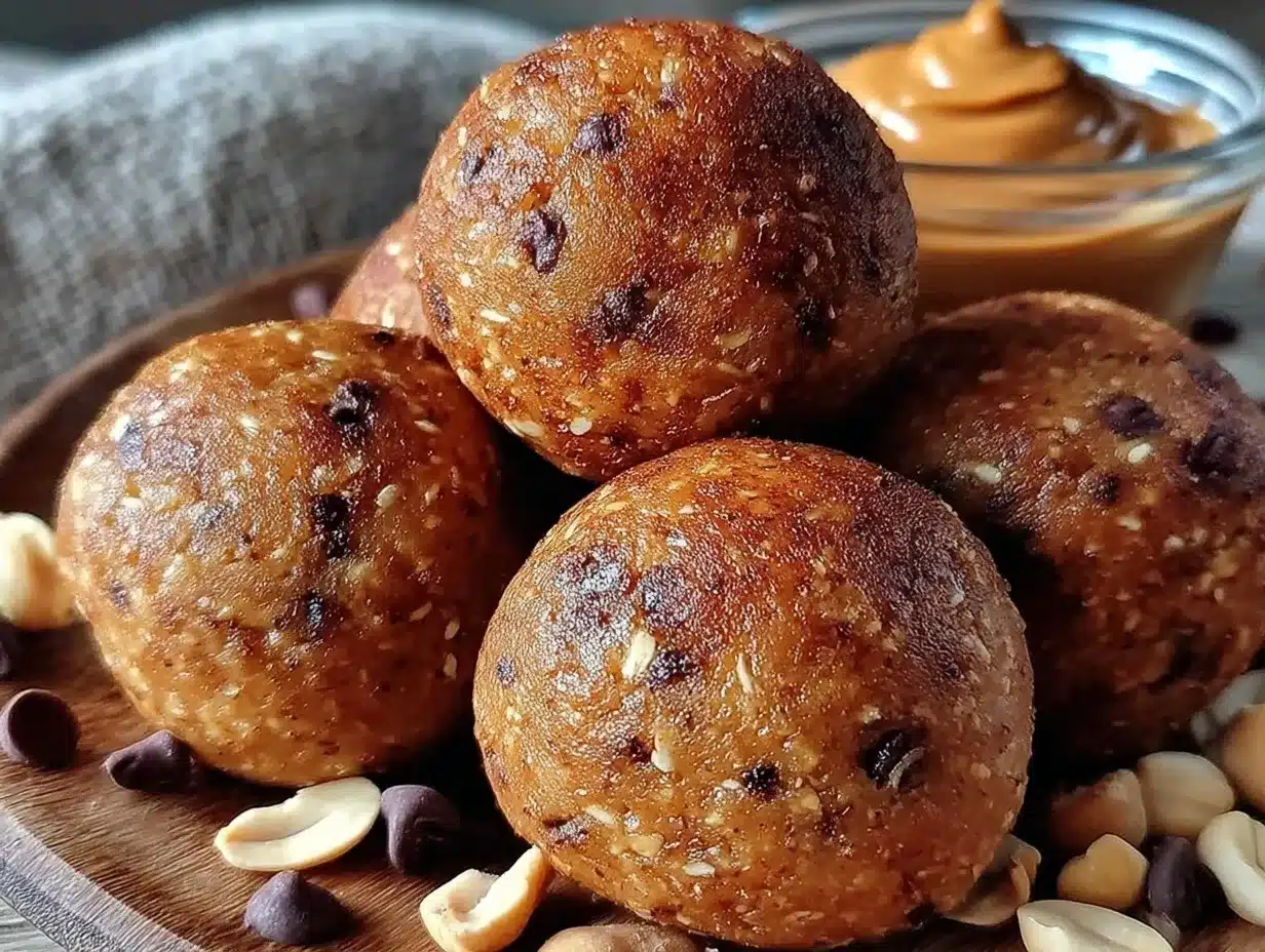 peanut butter protein balls preparation steps