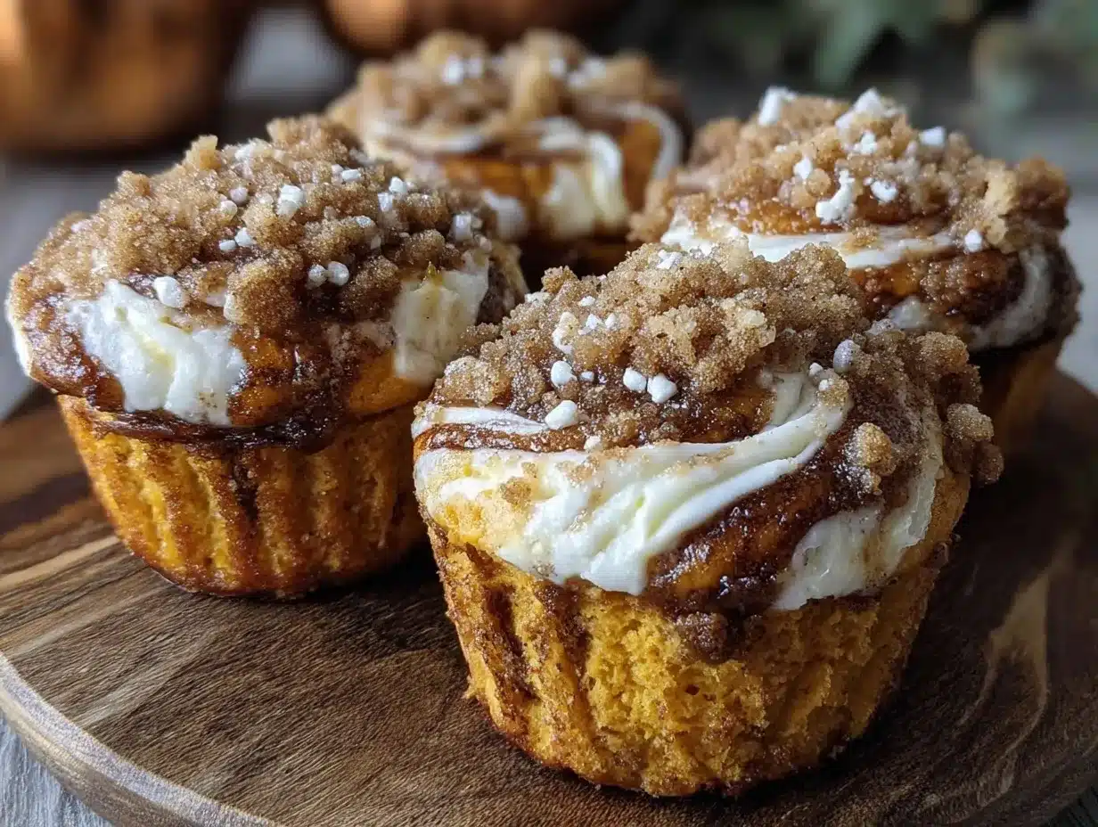 pumpkin cream cheese muffins preparation steps