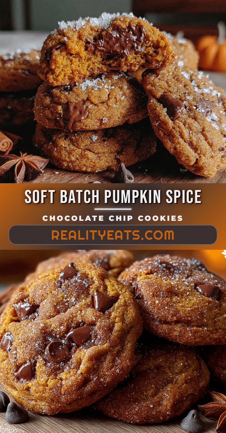 soft batch pumpkin spice chocolate chip cookies recipe