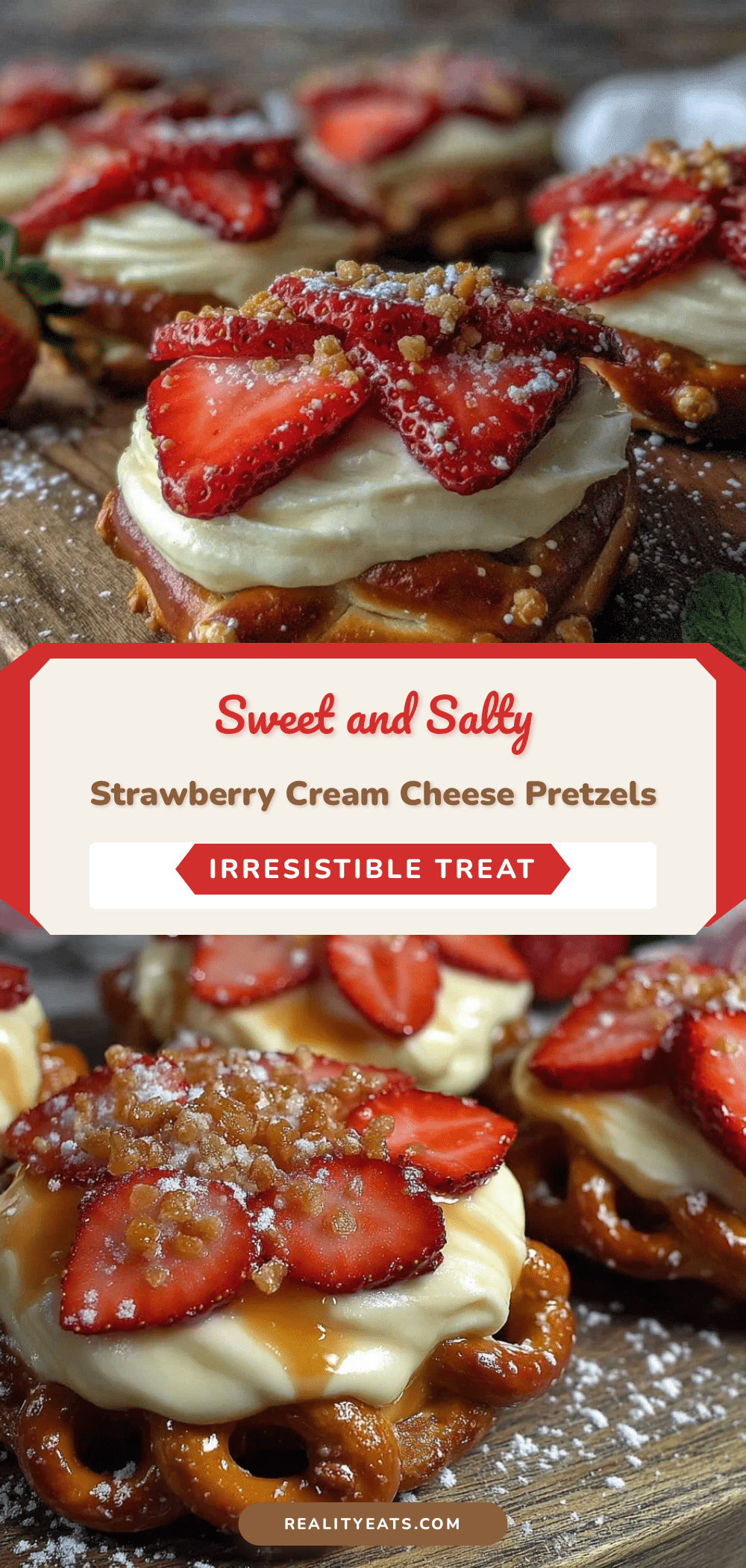 strawberry cream cheese pretzels recipe