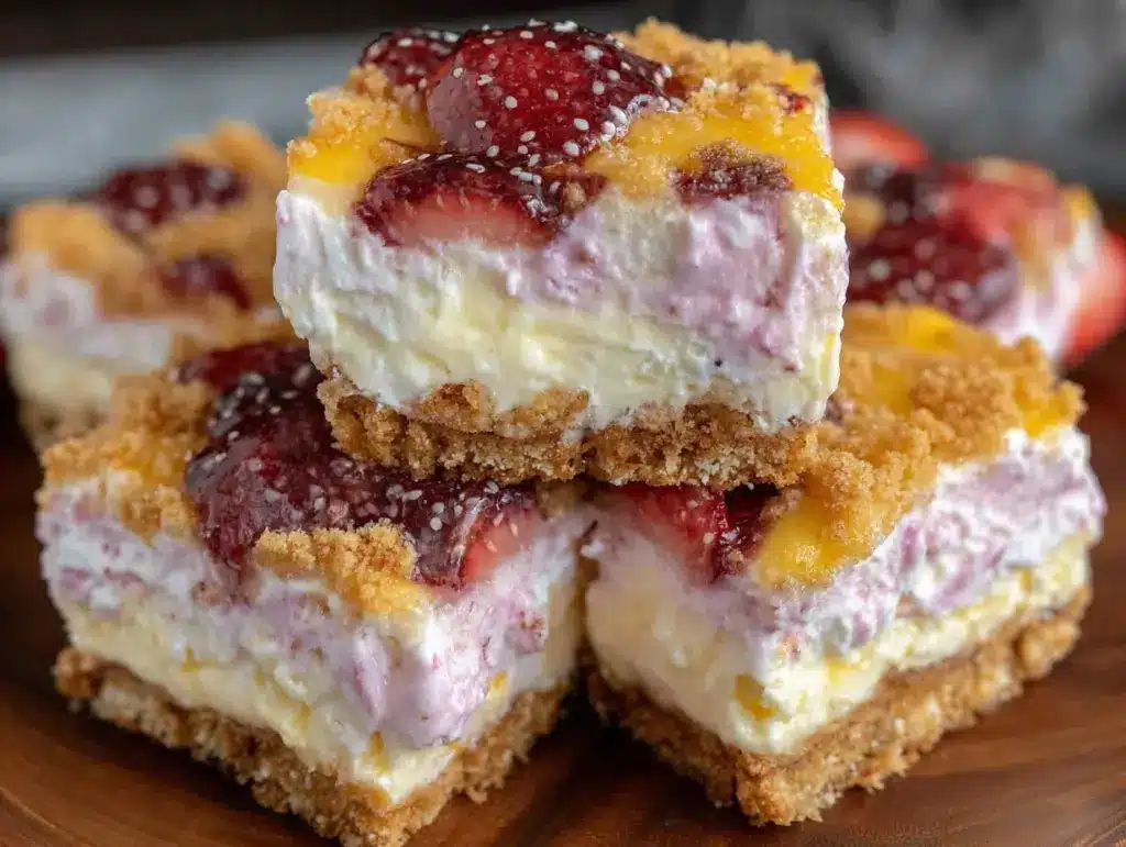 Strawberry Lemonade Icebox Cake - featured image