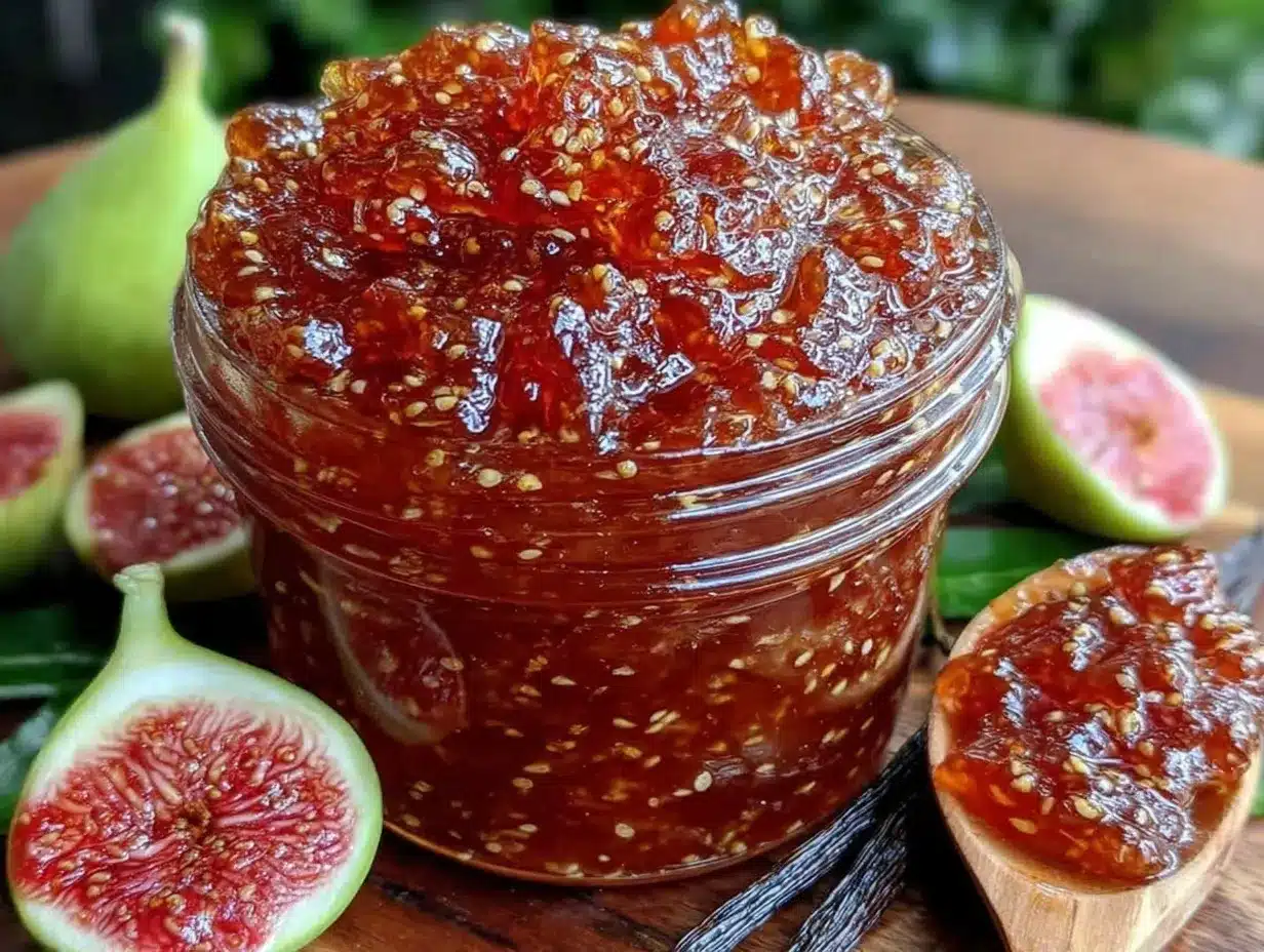 vanilla fig preserves preparation steps