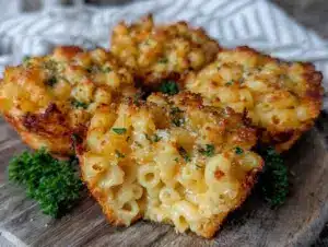 warm mac and cheese cups - featured image