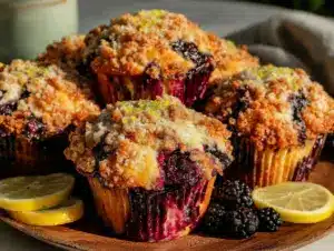 wild huckleberry muffins - featured image
