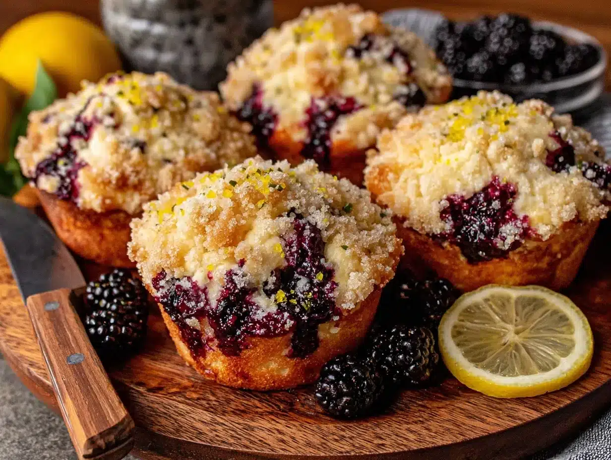 wild huckleberry muffins preparation steps