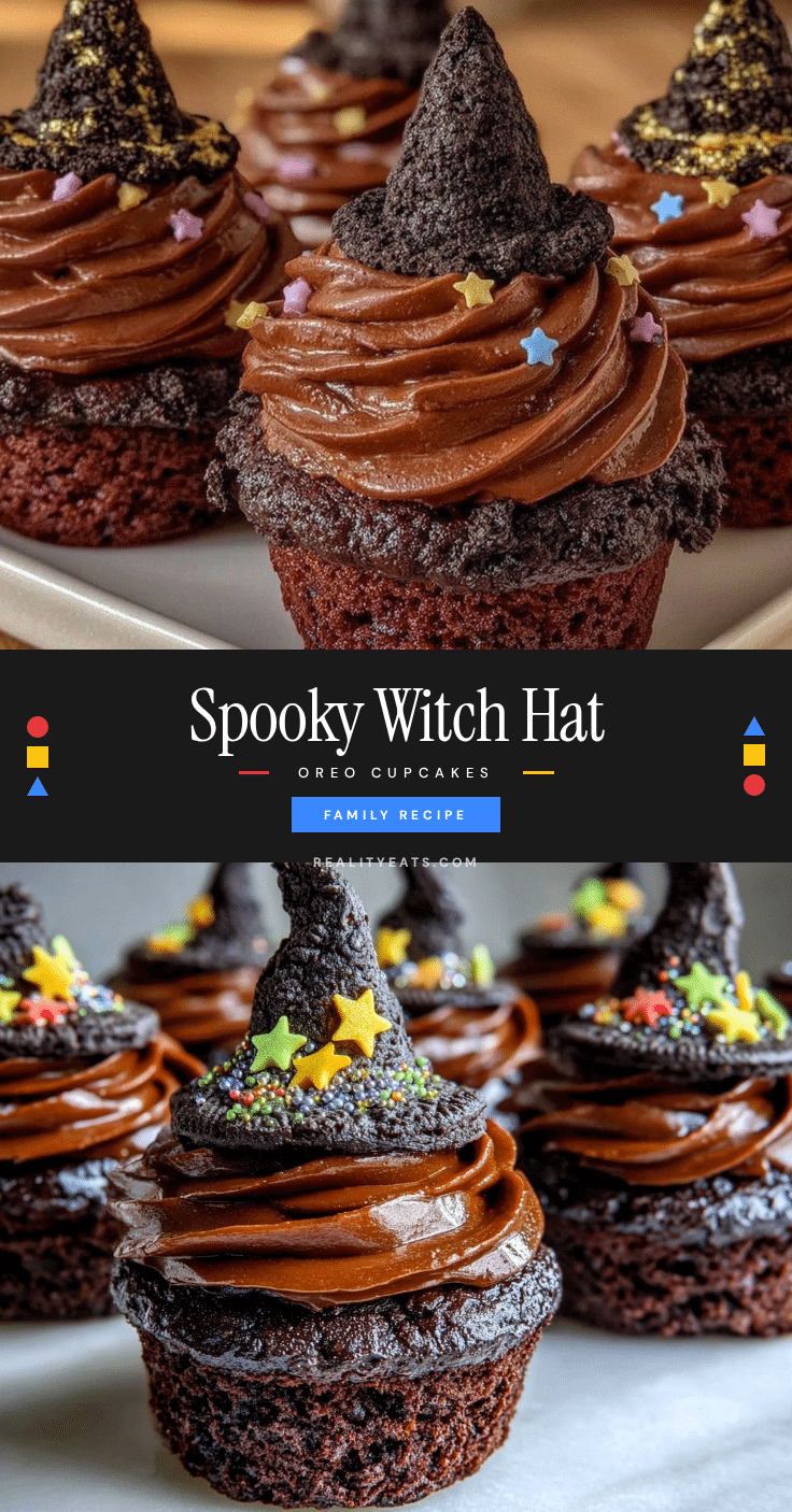 witch hat chocolate cupcakes recipe