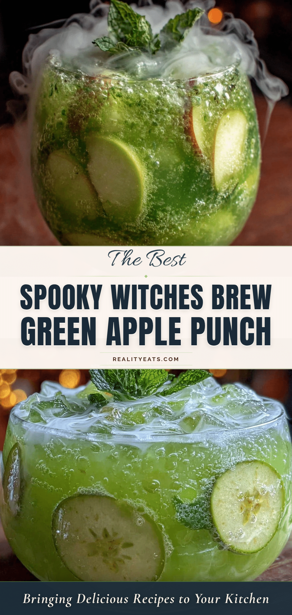witches brew green apple punch recipe