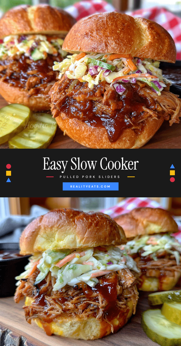 easy slow cooker pulled pork sliders recipe
