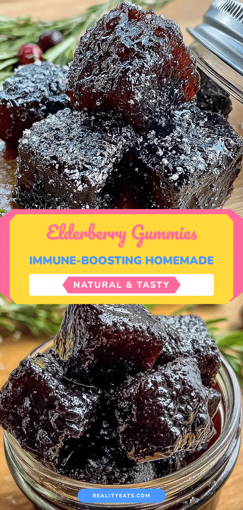 elderberry gummies for immune support recipe