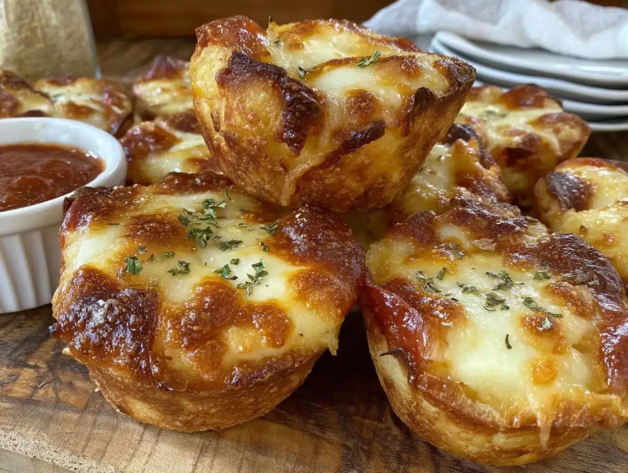 mini pepperoni pizza bites preparation steps