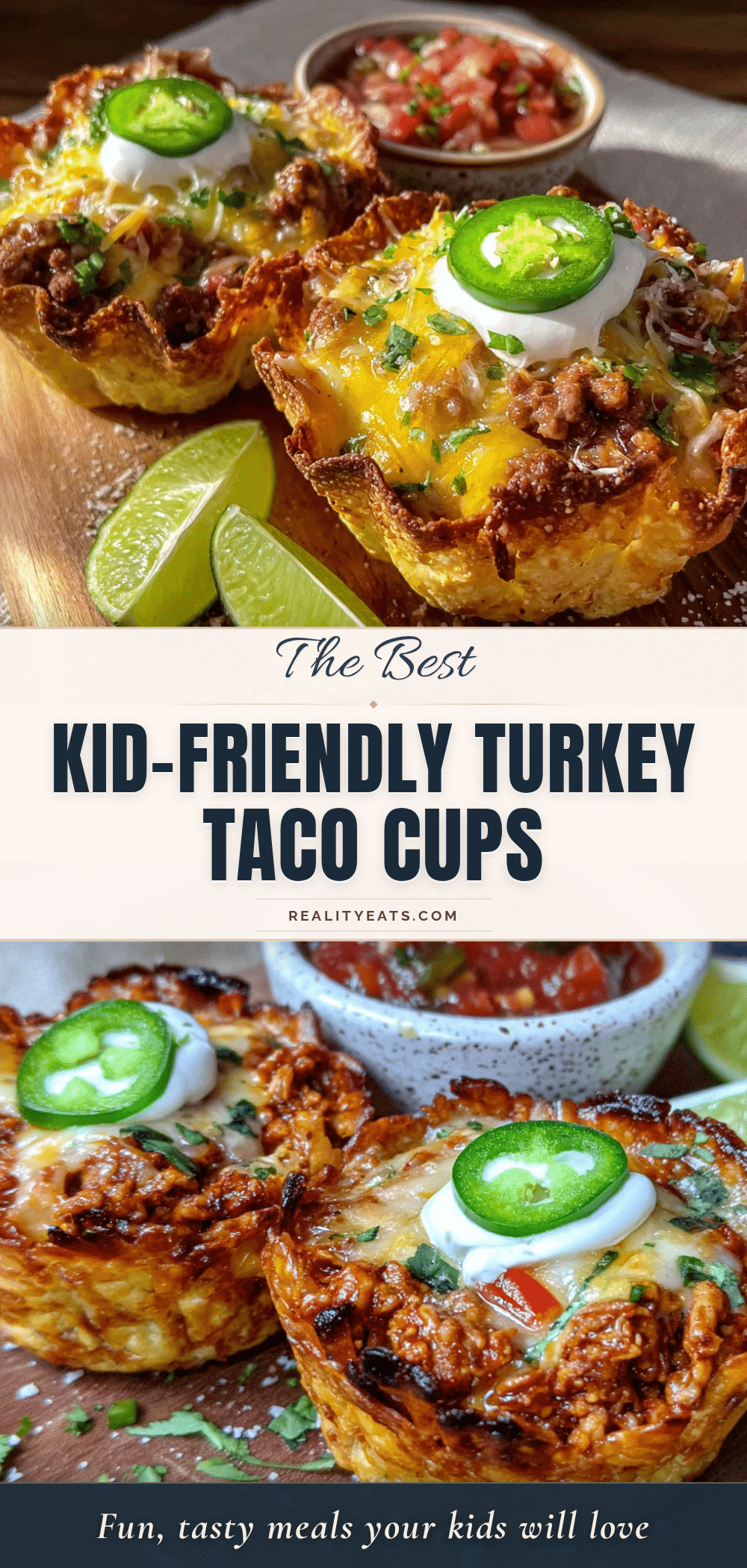 turkey taco cups recipe